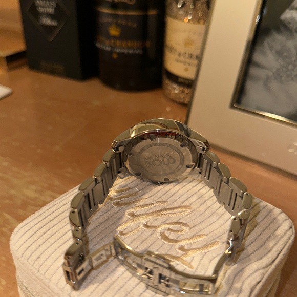 Movado Bold Stainless Steel Water Resistant Swiss Movement Watch - Picture 1 of 4